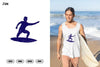 Surfing Icon Logo Clipart Bundle