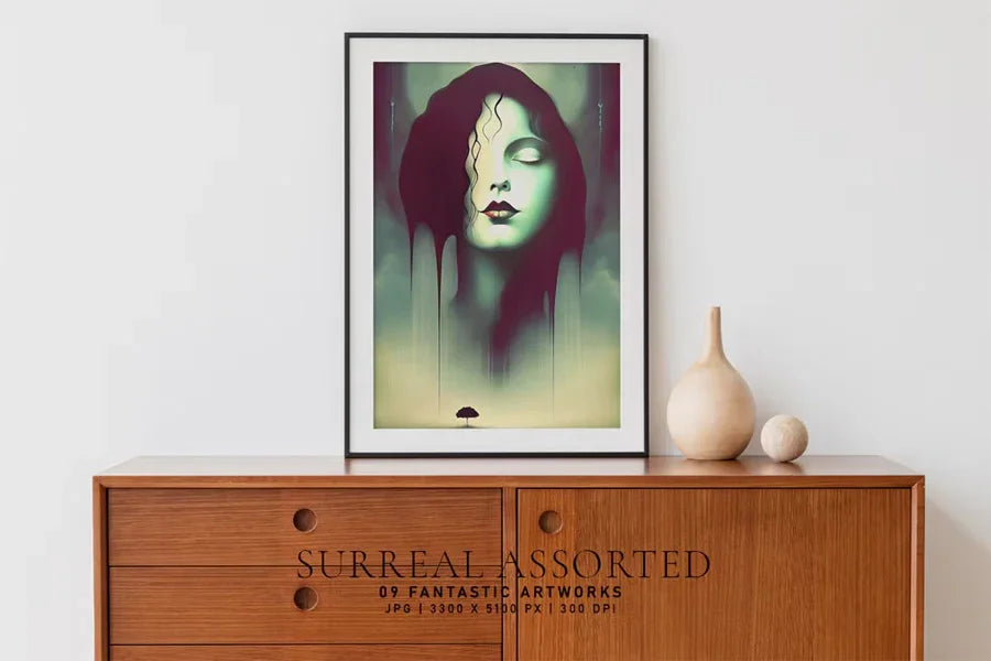 Surreal Assorted - Wall Art - CraftNest - Digital Crafting and Art