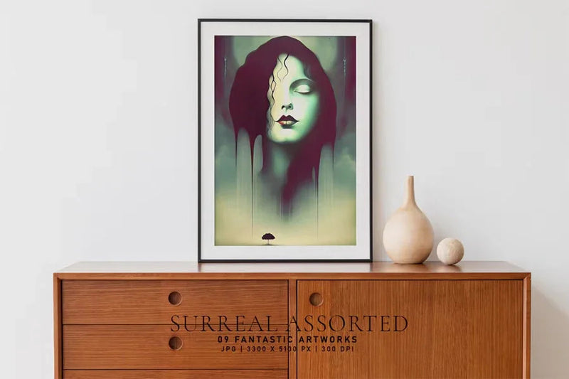 Surreal Assorted - Wall Art - CraftNest - Digital Crafting and Art