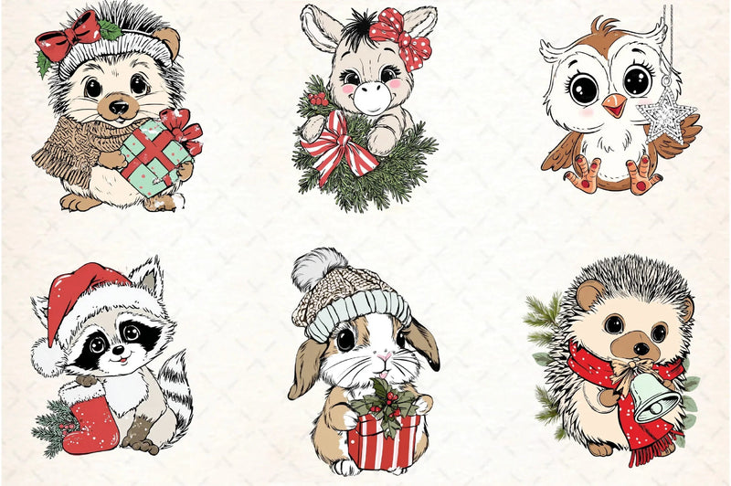 Sweet Christmas Clipart Bundle - CraftNest - Digital Crafting and Art