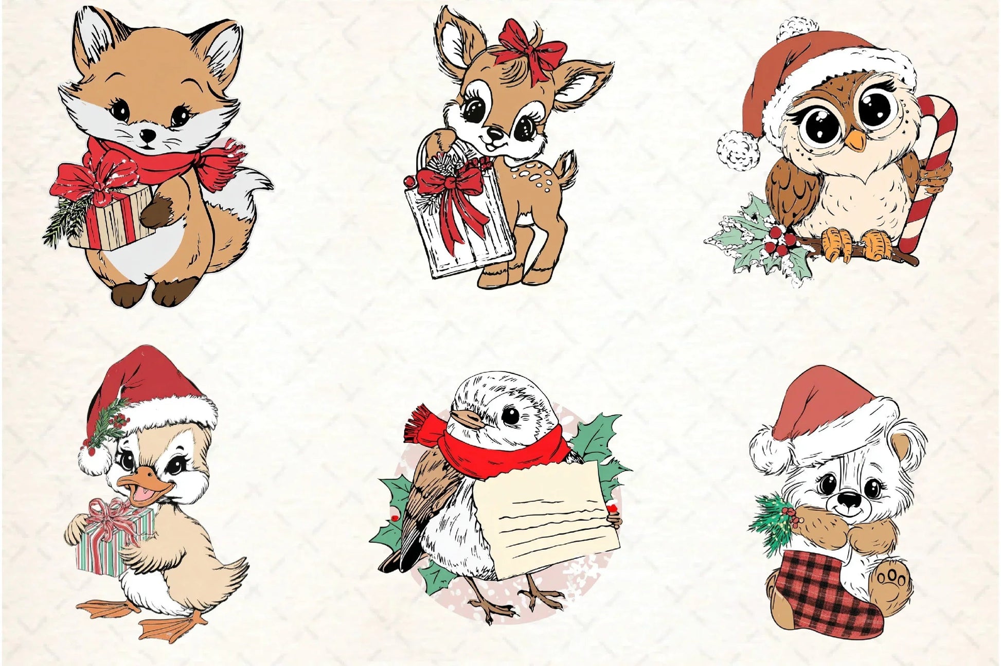 Sweet Christmas Clipart Bundle - CraftNest - Digital Crafting and Art
