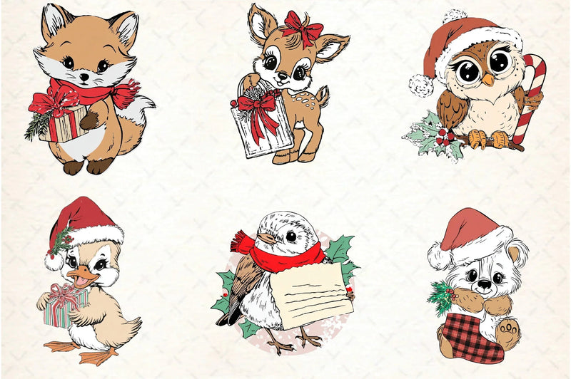Sweet Christmas Clipart Bundle - CraftNest - Digital Crafting and Art