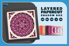 Sweet Mandala Papercut SVG Bundle - CraftNest - Digital Crafting and Art