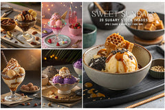 Sweet Sundaes - Stock Images - CraftNest - Digital Crafting and Art