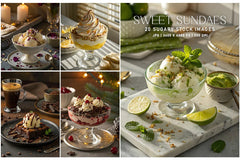 Sweet Sundaes - Stock Images - CraftNest - Digital Crafting and Art