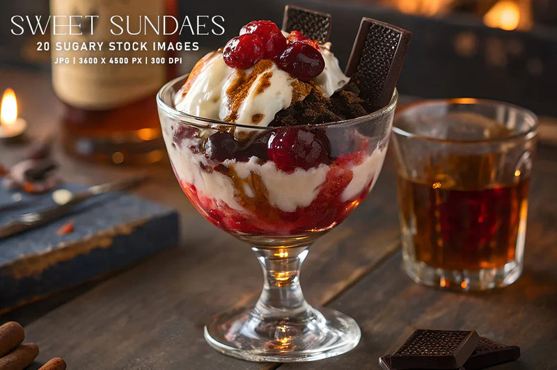 Sweet Sundaes - Stock Images - CraftNest - Digital Crafting and Art
