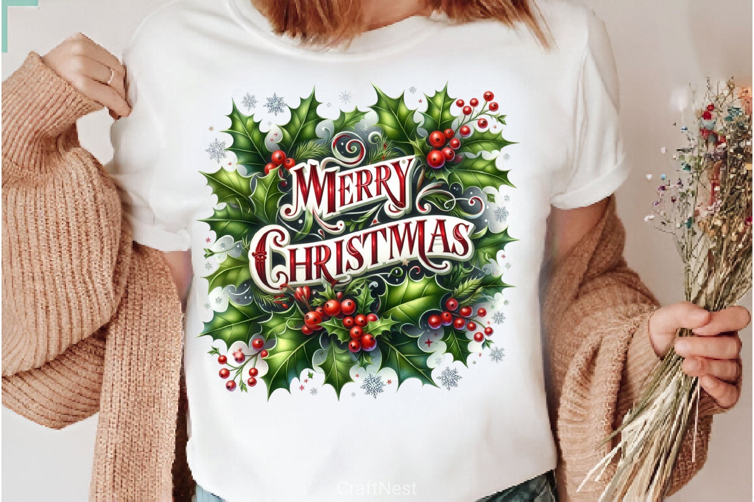 Merry Christmas Clipart Bundle 4