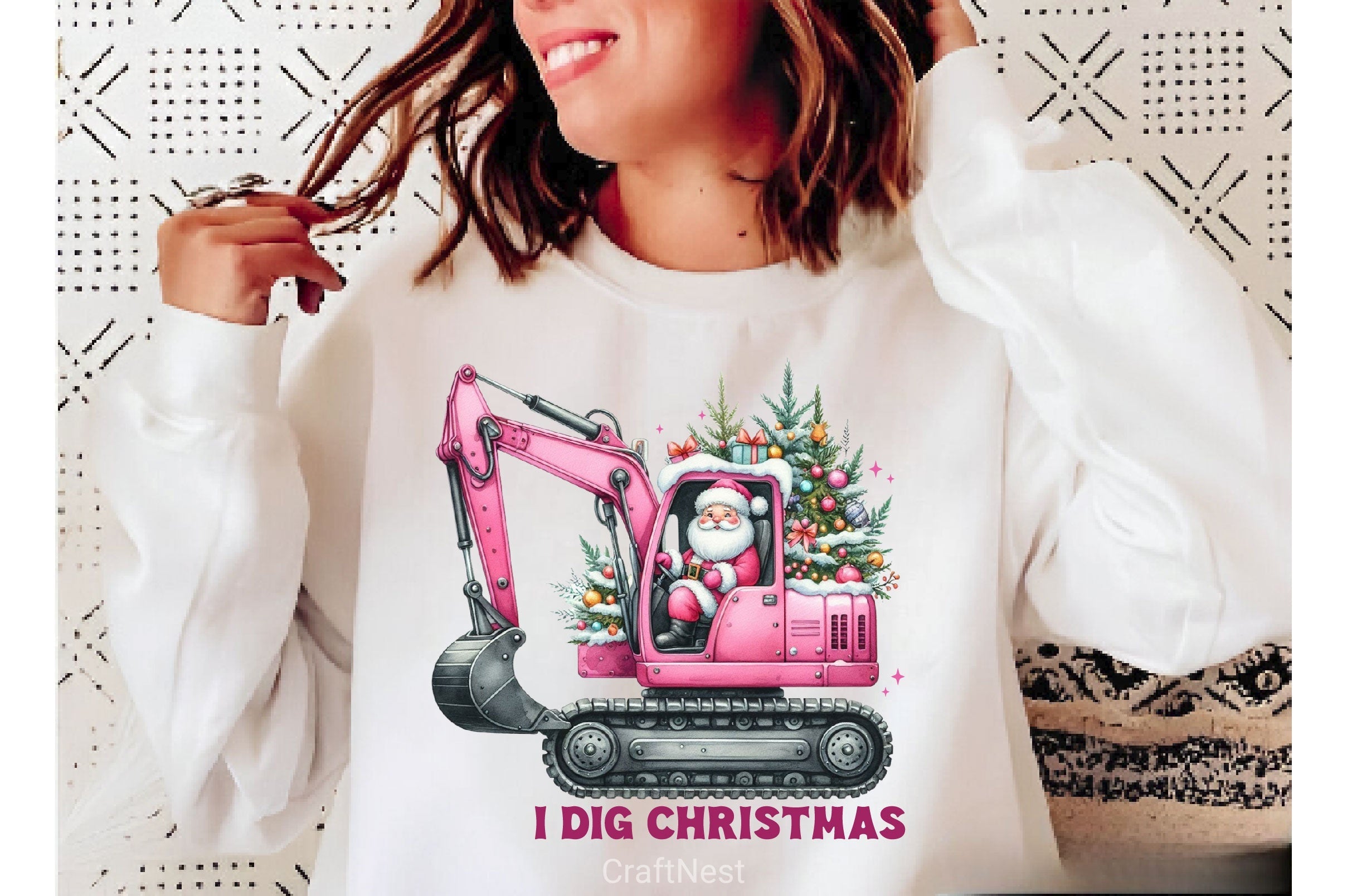 I Dig Christmas Merry Christmas Clipart Bundle 2