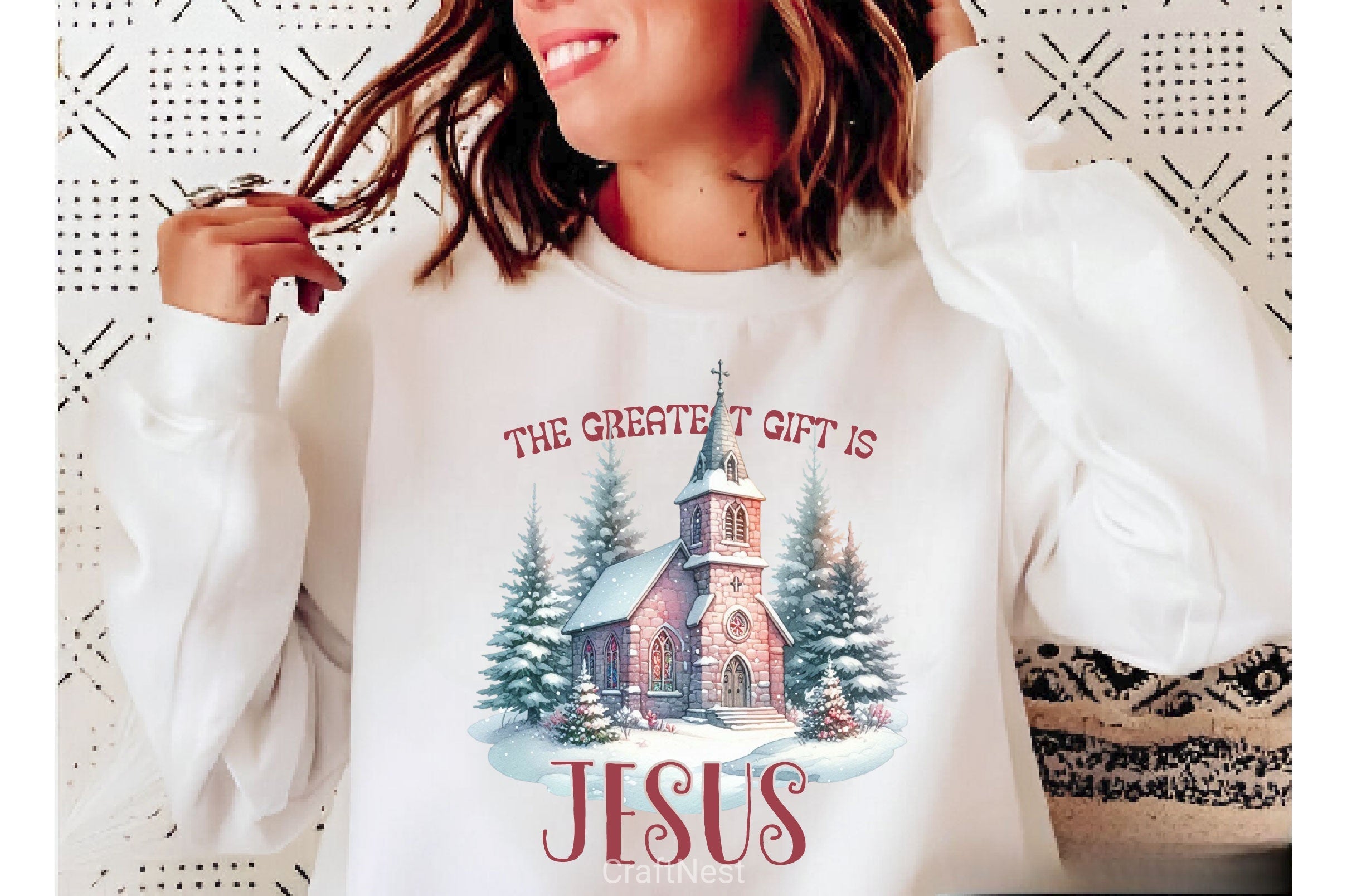 The Greatest Gift Is Jesus Clipart Bundle 2