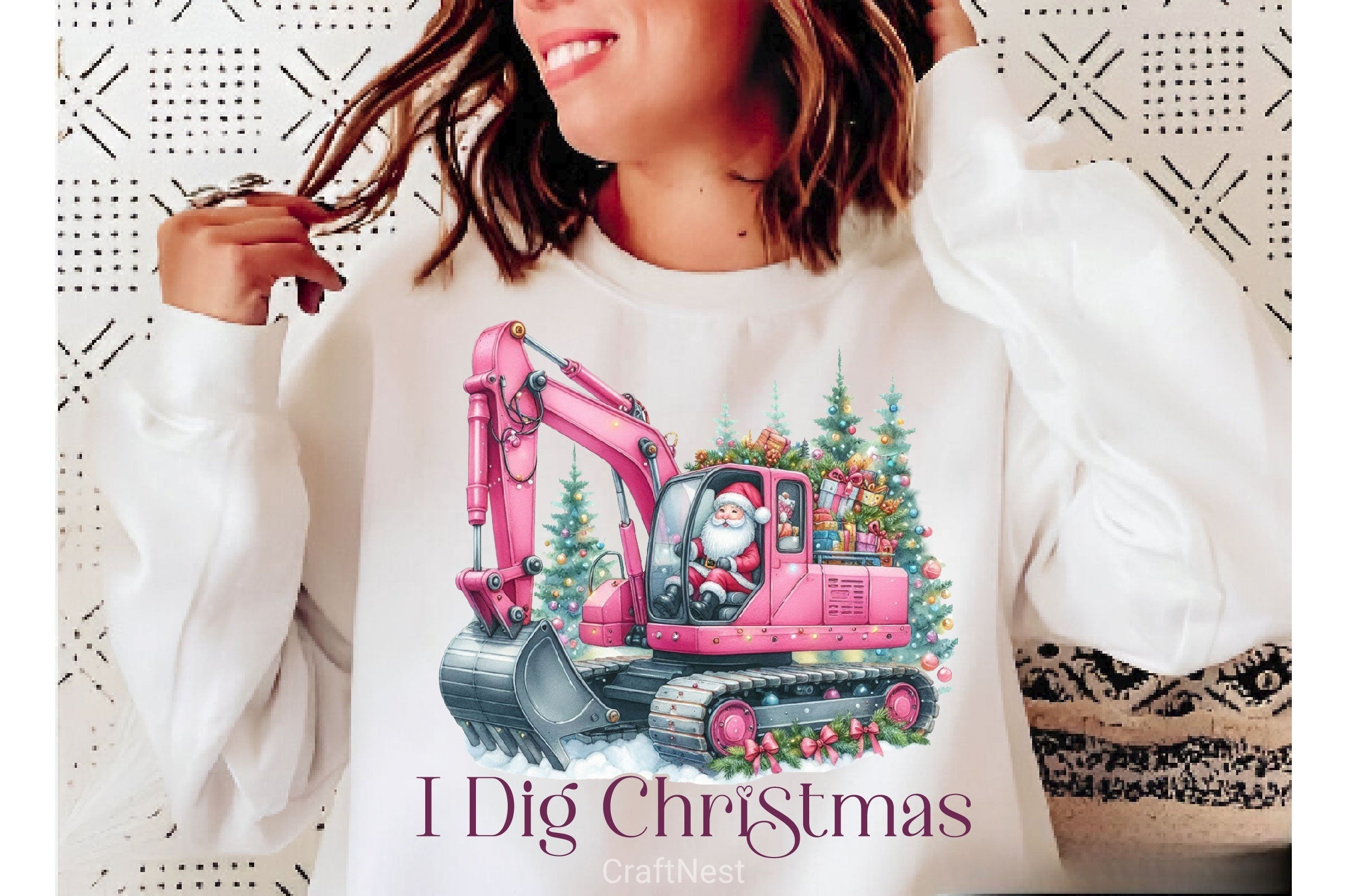 I Dig Christmas Merry Christmas Clipart Bundle 3
