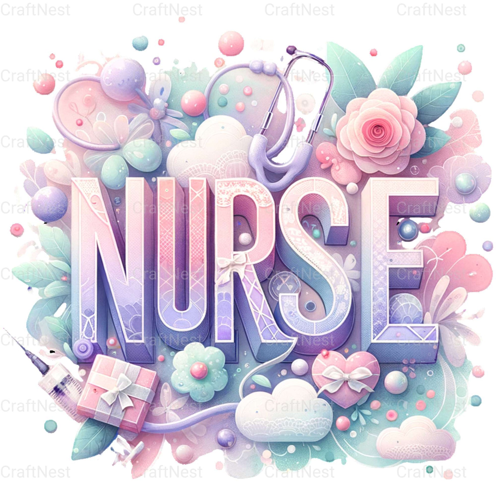 Nurse Design T-Shirt - CraftNest - Digital Crafting and Art