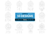 Taurus Dream Catcher Laser Cut Clipart Set