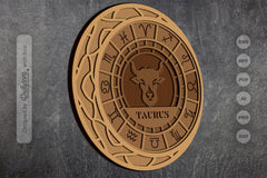 Taurus Zodiac Laser Cut SVG Bundle - CraftNest - Digital Crafting and Art