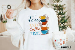 Tea and Coffee Time Clipart Bundle - CraftNest - Digital Crafting and Art
