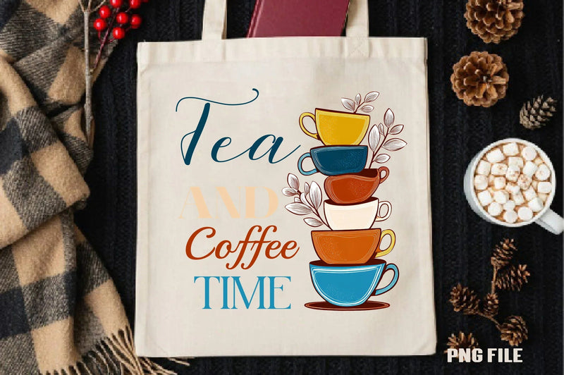 Tea and Coffee Time Clipart Bundle - CraftNest - Digital Crafting and Art