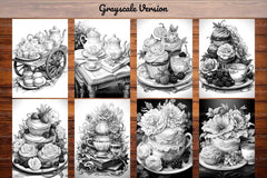 Tea Party Coloring Books - CraftNest