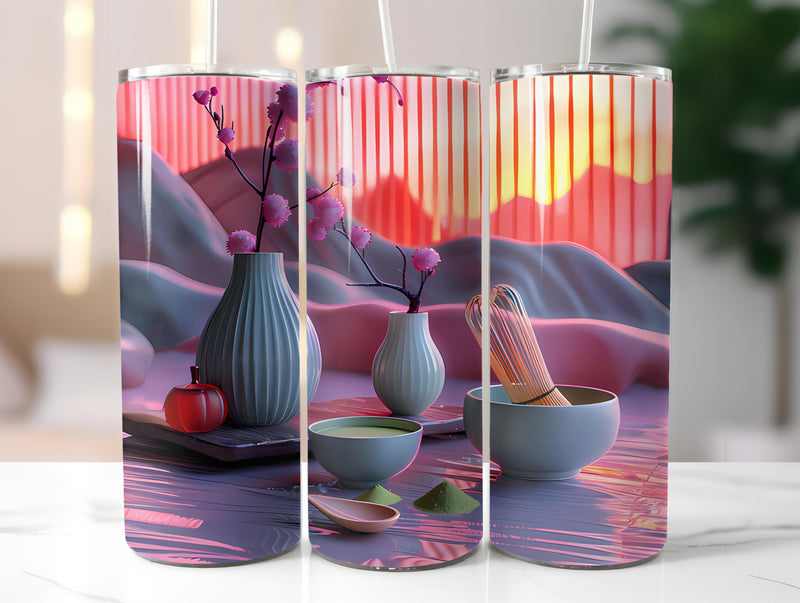 Tea Time 1 Tumbler Wrap - CraftNest - Digital Crafting and Art
