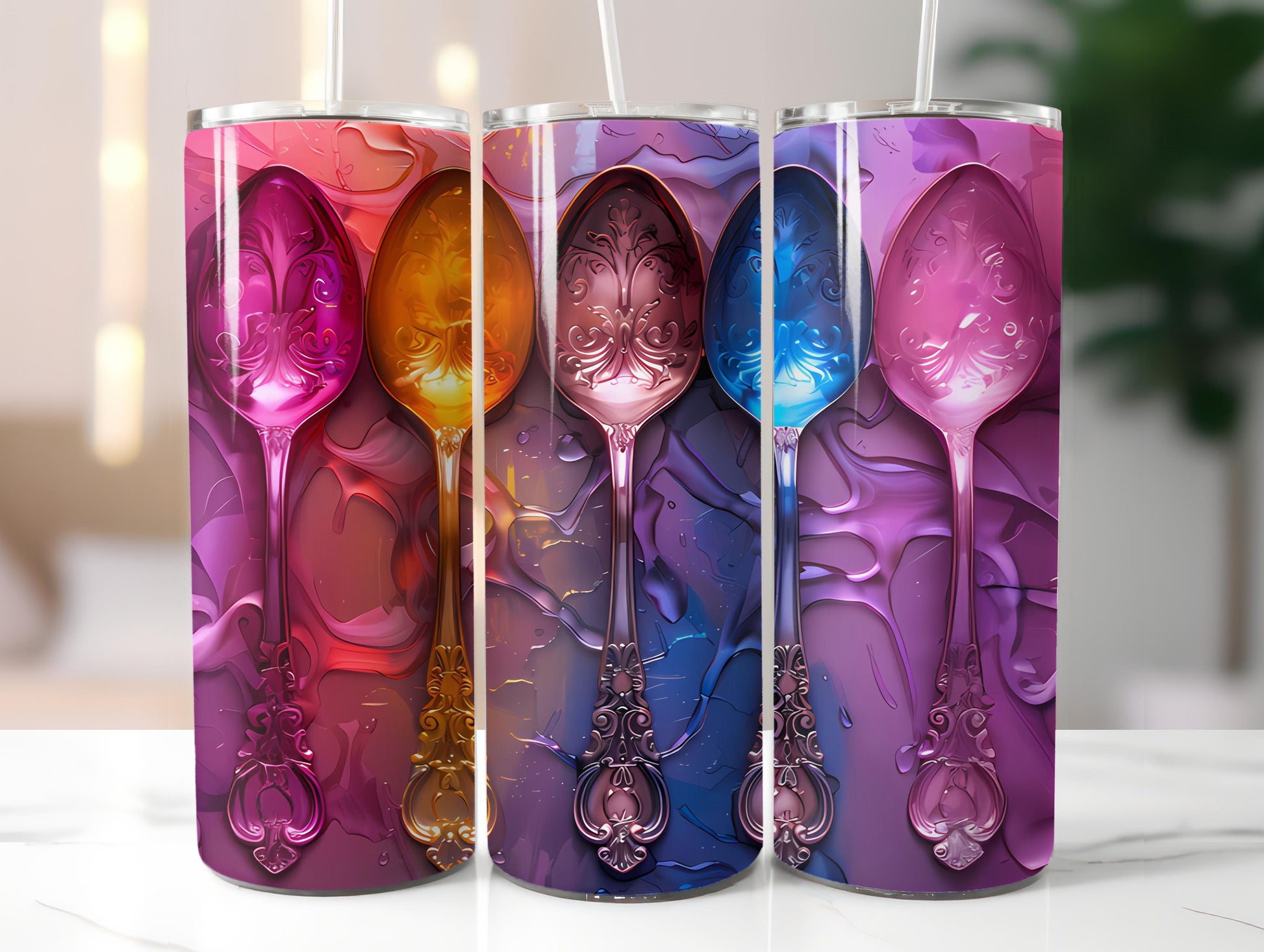 Tea Time 2 Tumbler Wrap - CraftNest - Digital Crafting and Art