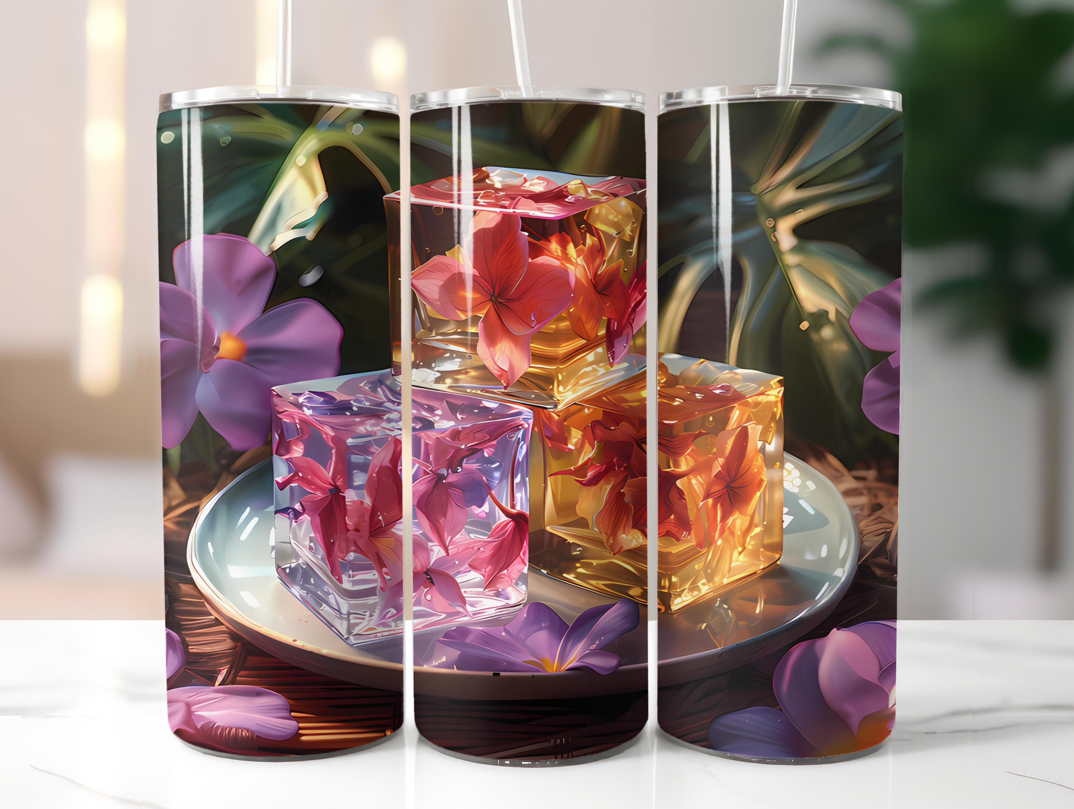 Tea Time 2 Tumbler Wrap - CraftNest - Digital Crafting and Art