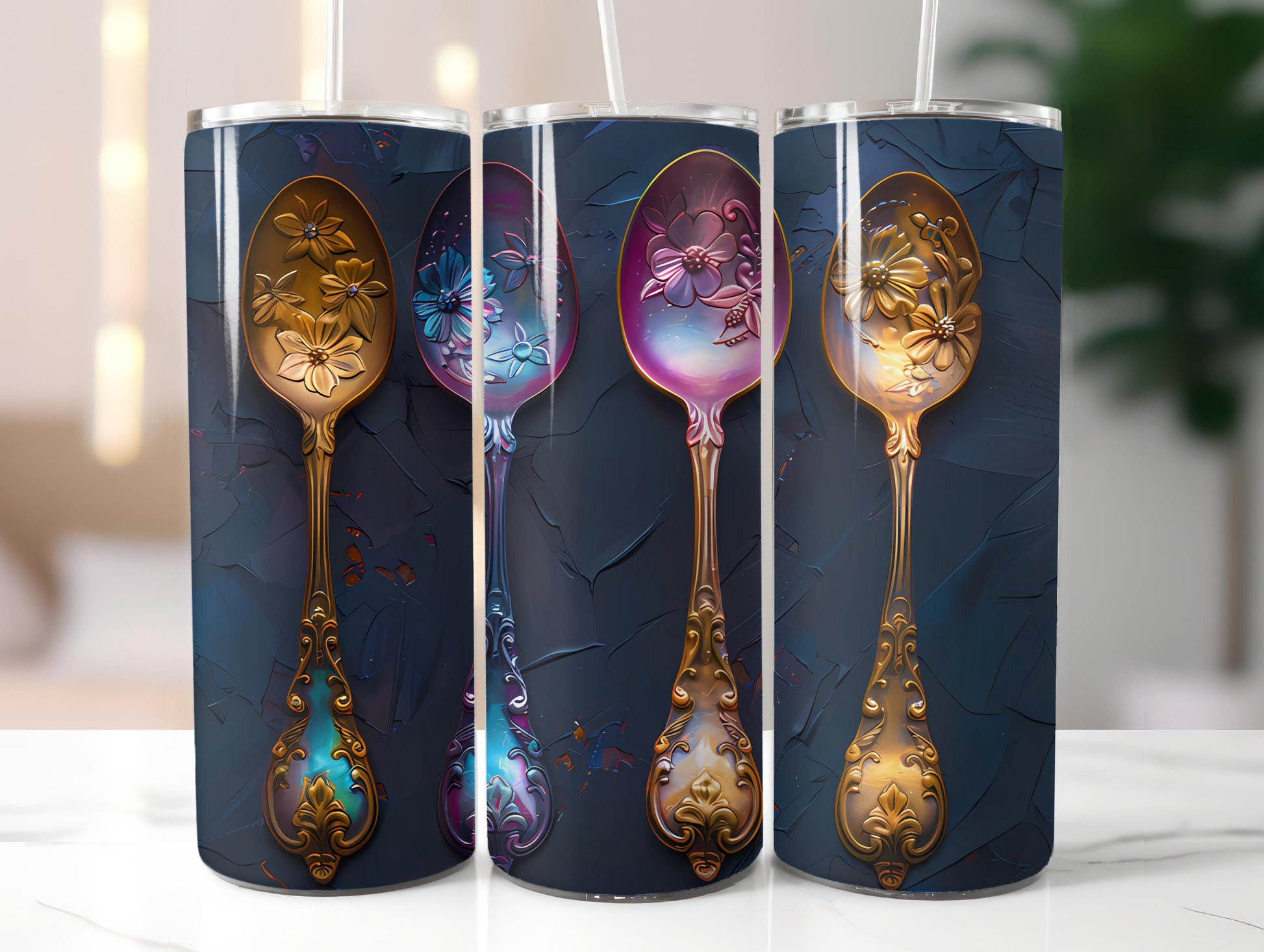 Tea Time 2 Tumbler Wrap - CraftNest - Digital Crafting and Art