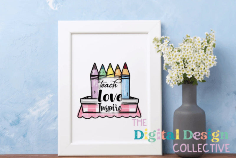Inspiring Teacher Design Bundle - CraftNest - Digital Crafting and Art