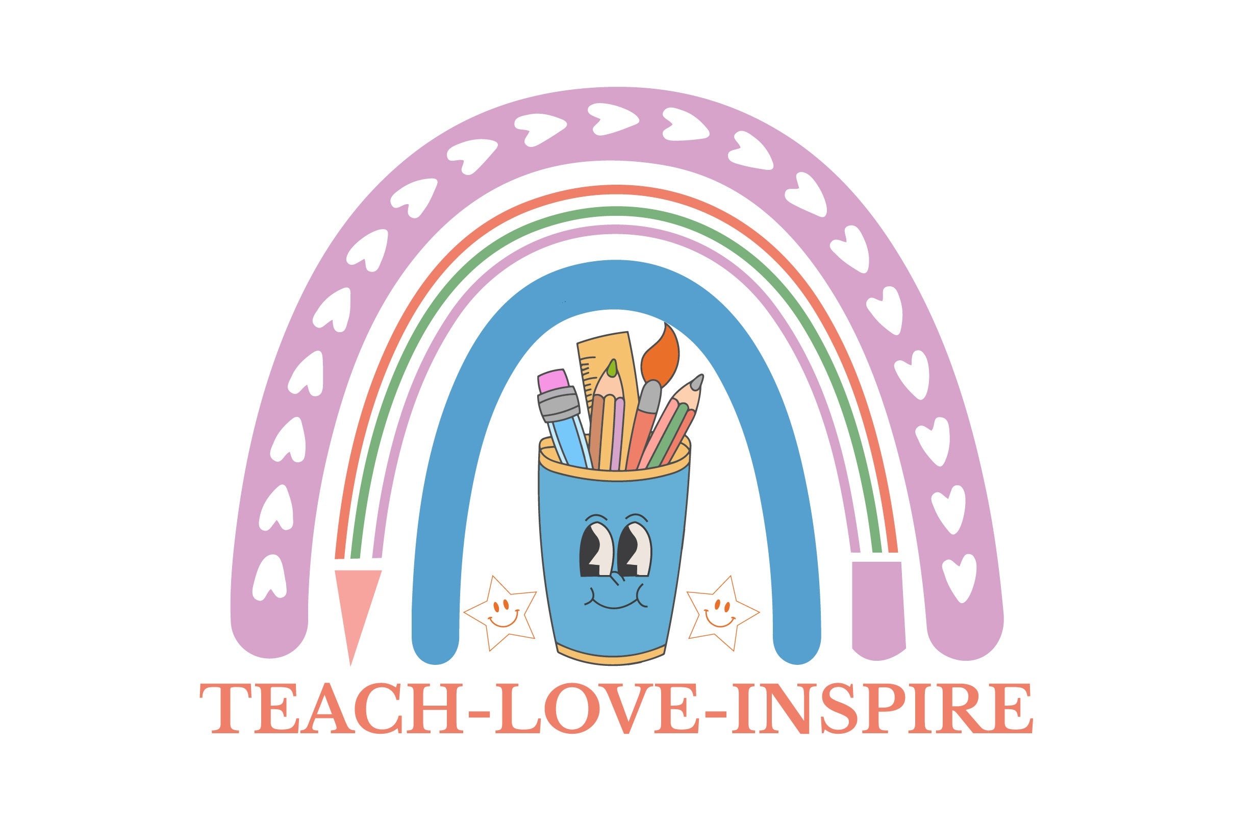 Teach Love Inspire SVG Bundle
