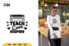 Teach Love Inspire Teacher SVG Bundle