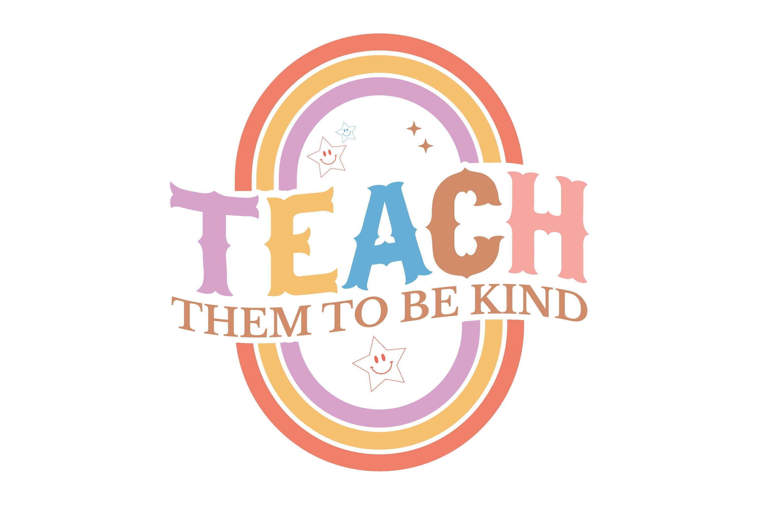 Teach Them To Be Kind SVG Bundle