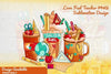 Teacher Fuel Coffee & Nurse Life Latte Clipart Bundle