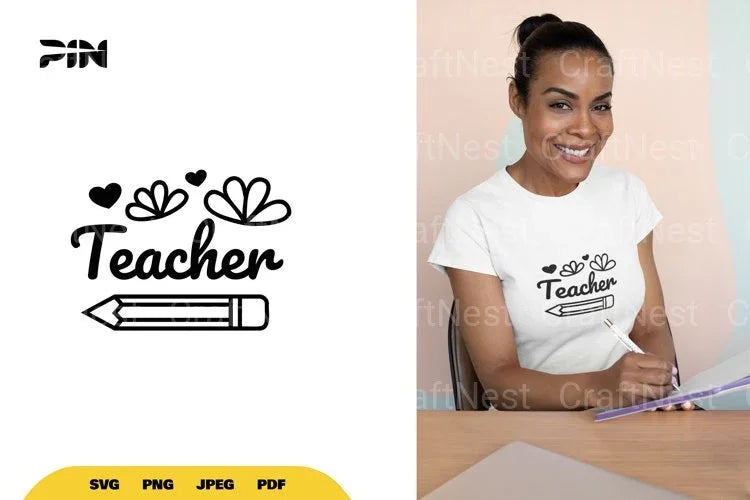 Teacher SVG Bundle - CraftNest - Digital Crafting and Art