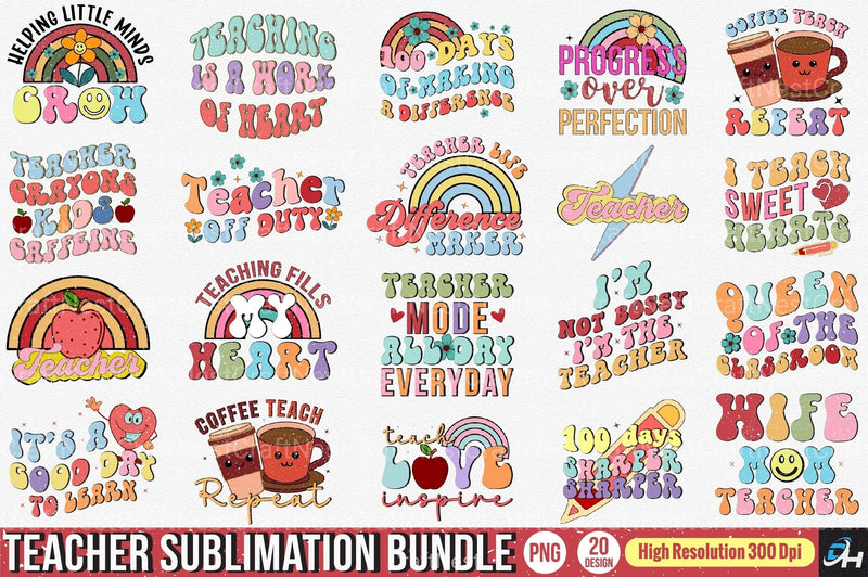 Teacher Clipart Bundle for Educational Resources - CraftNest - Digital Crafting and Art