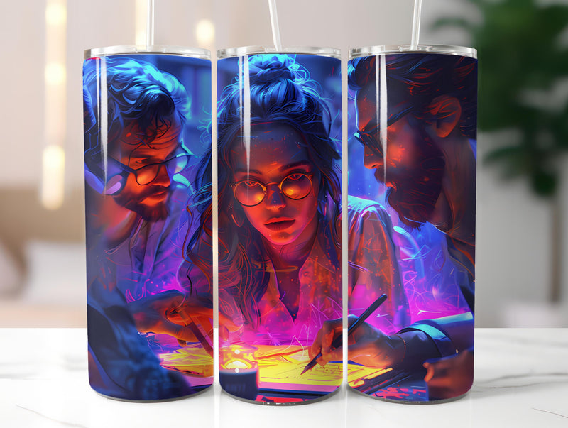 Teacher Profession 3 Tumbler Wrap - CraftNest - Digital Crafting and Art