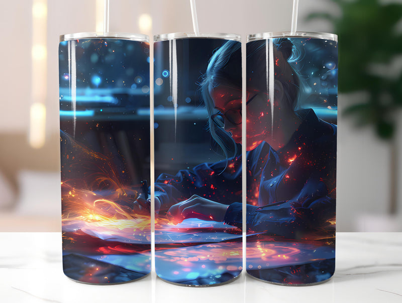 Teacher Profession 2 Tumbler Wrap - CraftNest - Digital Crafting and Art