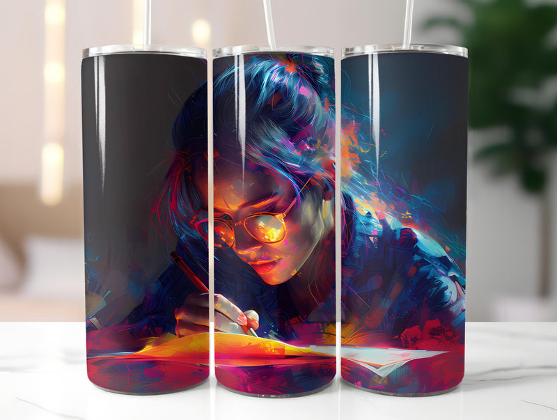 Teacher Profession 1 Tumbler Wrap - CraftNest - Digital Crafting and Art