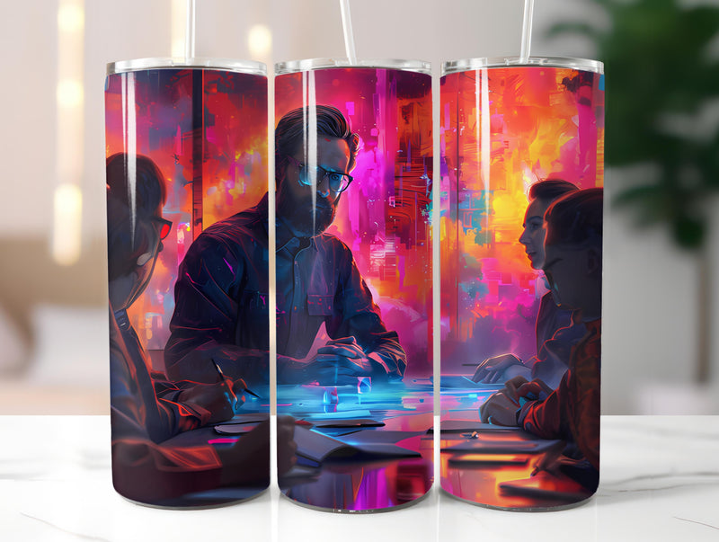 Teacher Profession 3 Tumbler Wrap - CraftNest - Digital Crafting and Art