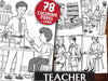 Teacher Coloring Books
