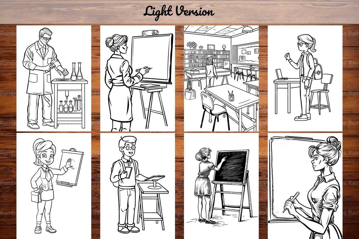 Teacher Coloring Books - CraftNest - Digital Crafting and Art