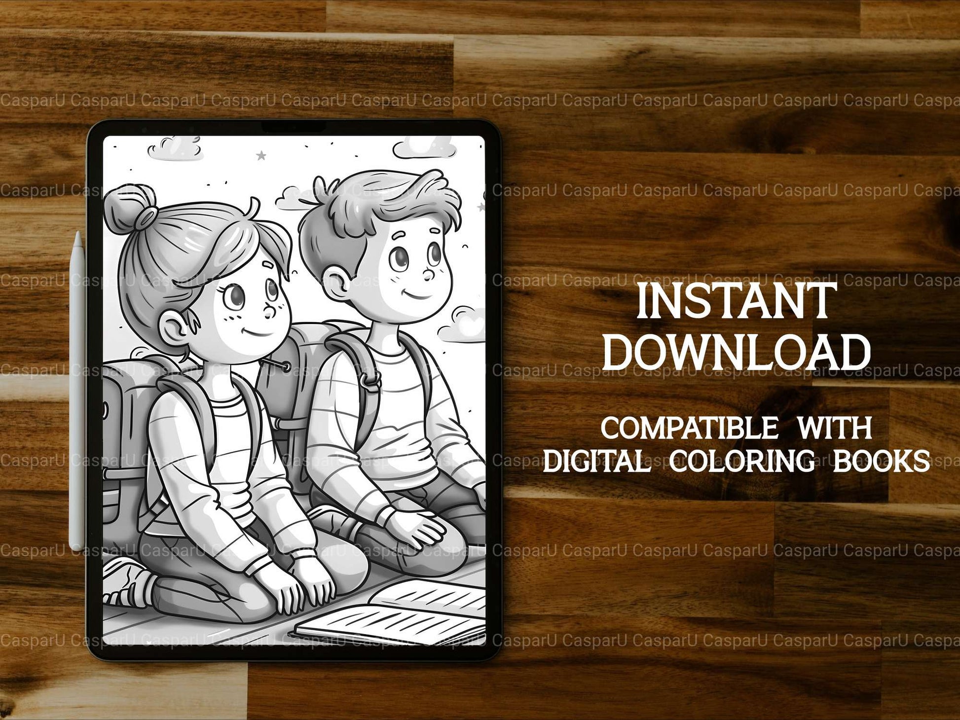 Teachers Back To School Coloring Books - CraftNest - Digital Crafting and Art