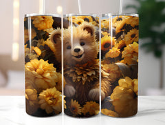 Teddy Bear Spring 6 Tumbler Wrap - CraftNest