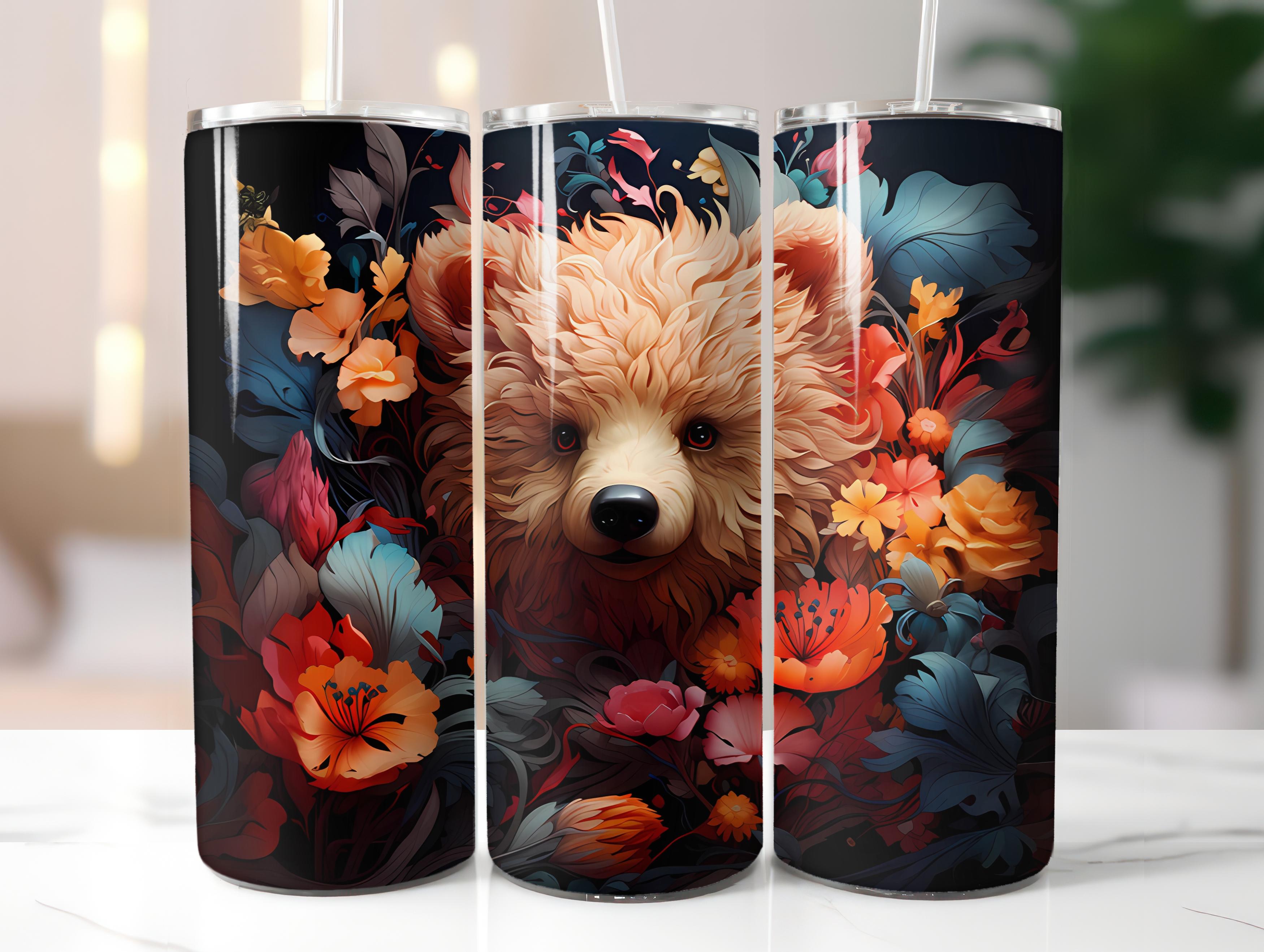 Teddy Bear Spring 4 Tumbler Wrap - CraftNest
