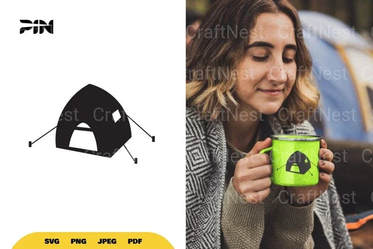 Camping Tent SVG Bundle - CraftNest - Digital Crafting and Art