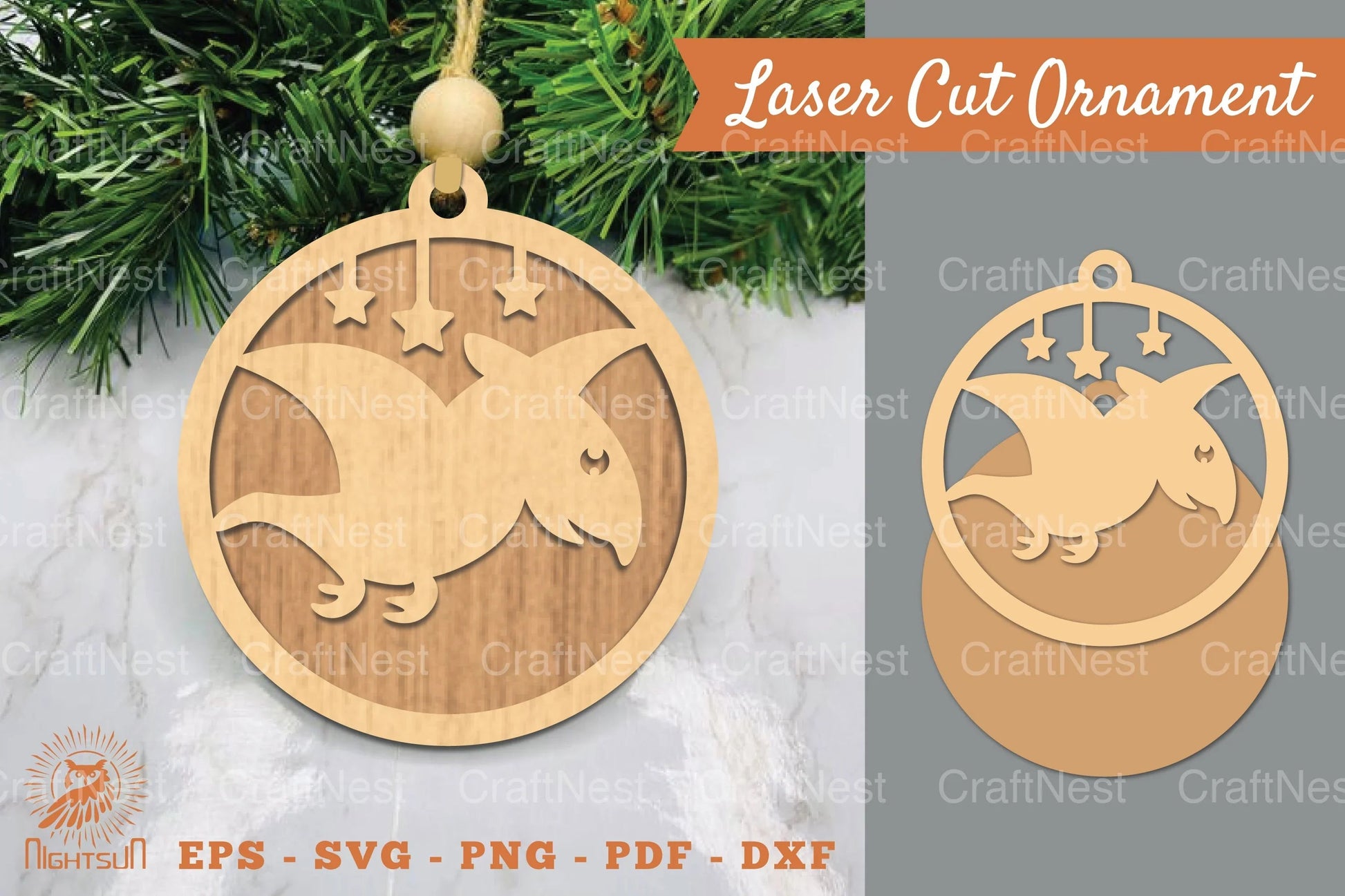 Terodactyl Laser Cut Ornament Clipart Bundle - CraftNest - Digital Crafting and Art