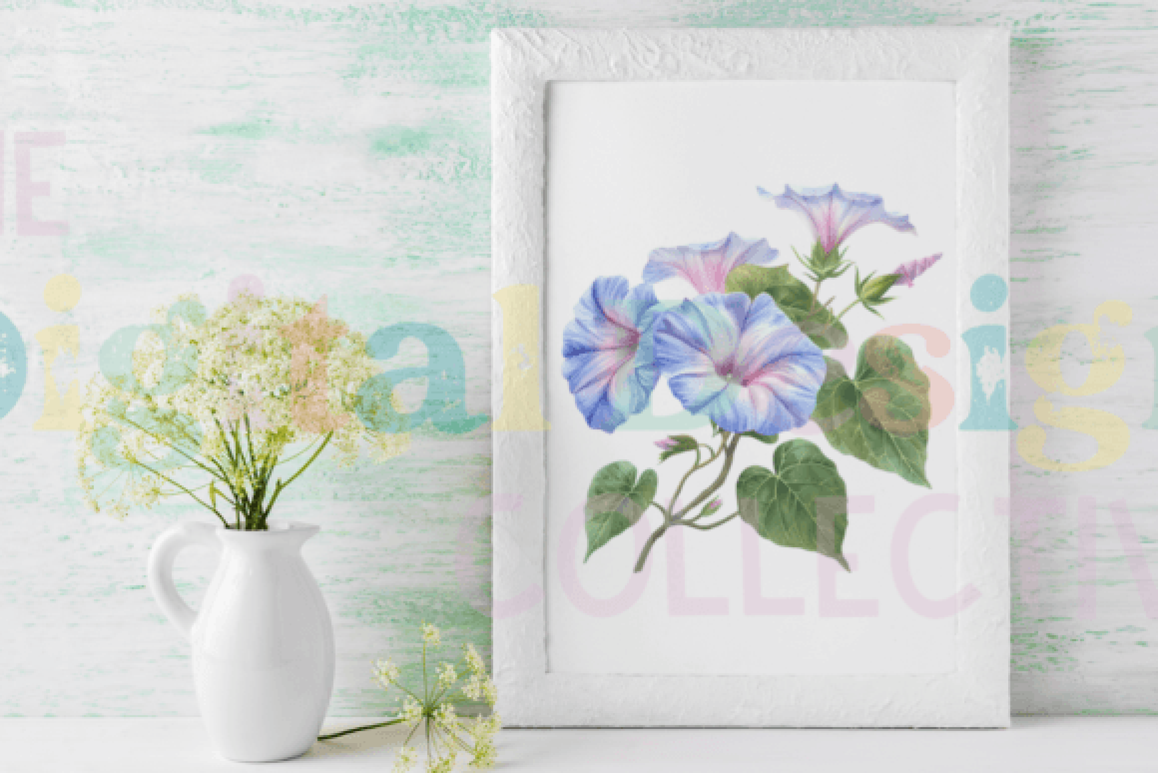 Texas Native Wildflowers Clipart Bundle