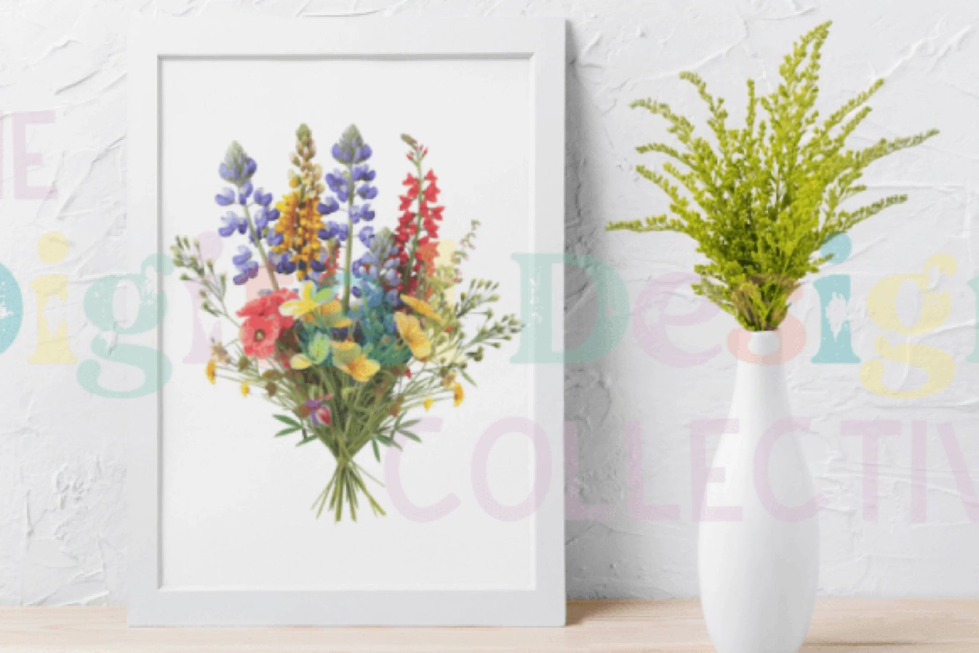 Texas Native Wildflowers Clipart Bundle - CraftNest - Digital Crafting and Art