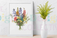 Texas Native Wildflowers Clipart Bundle - CraftNest - Digital Crafting and Art