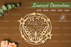 Thank You Laser Cut Decoration Clipart Bundle