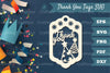 Birthday Thank You Tags SVG Bundle