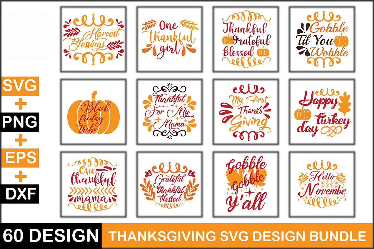 Thanksgiving SVG Bundle 6