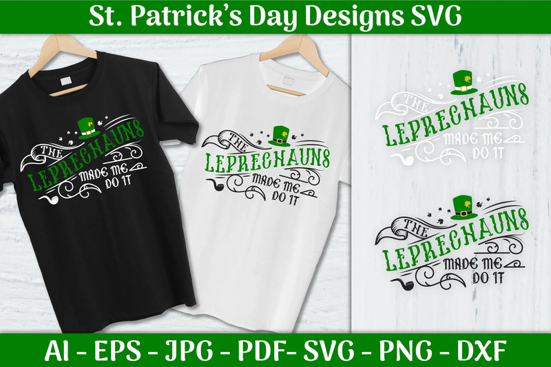 Leprechauns St Patrick's Day SVG Bundle - CraftNest - Digital Crafting and Art
