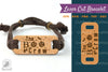 Boo Crew Laser Cut Bracelet SVG Design Bundle